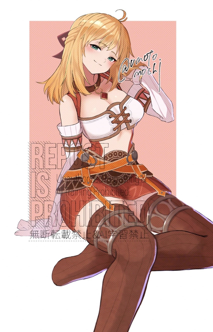 fiora (xenoblade chronicles and 1 more) drawn by umotomochi