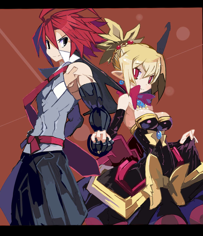 rozalin and adell (disgaea and 1 more) drawn by miyakawa106