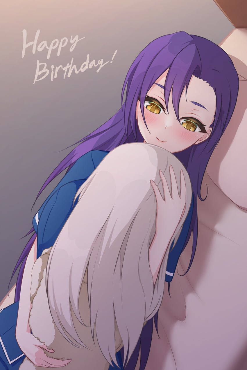 shiozaki suzume and honma akehi (assault lily) drawn by ueharu