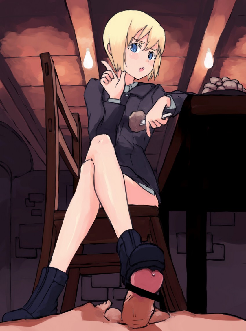 erica hartmann (world witches series and 1 more) drawn by shibafu_(glock23)