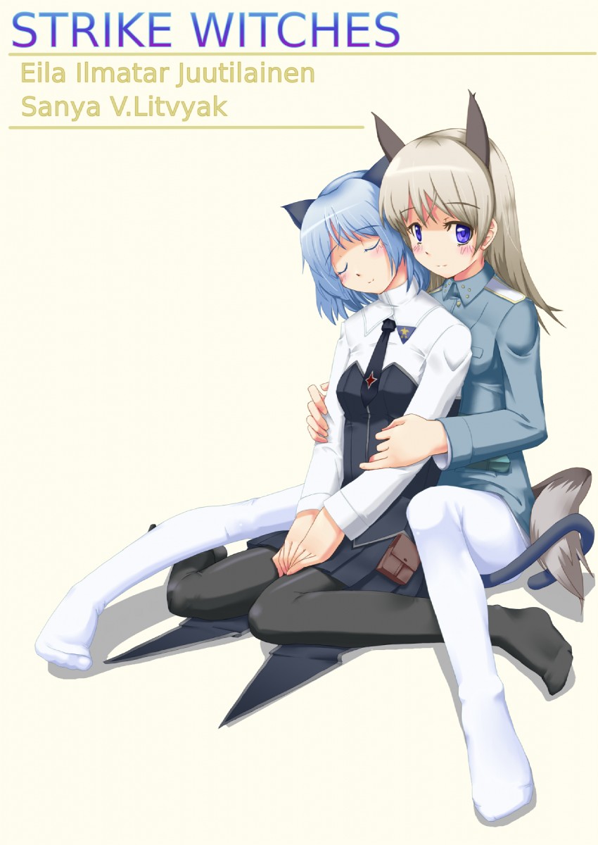 sanya v. litvyak and eila ilmatar juutilainen (world witches series and 1 more) drawn by tenmaso
