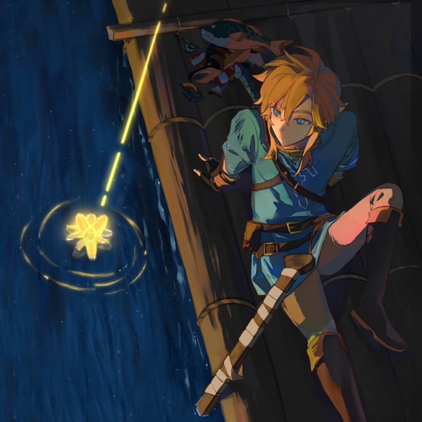 link (the legend of zelda and 1 more) drawn by jiaocha_0219