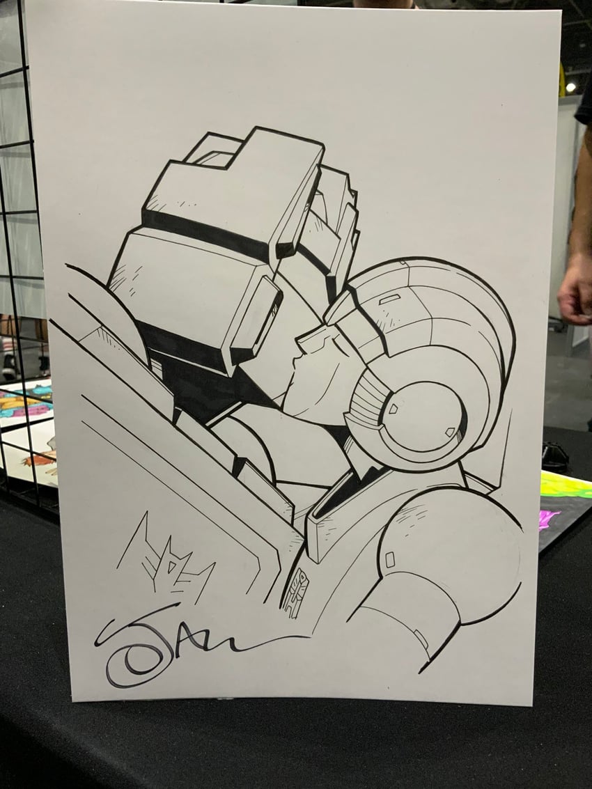 arcee and soundwave (transformers and 1 more) drawn by jlawrence_art