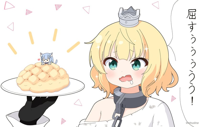 kafuu chino, kirima syaro, and hime (gochuumon wa usagi desu ka? and 1 more) drawn by mitya