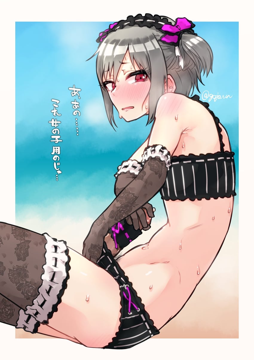 kanzaki ranko (idolmaster and 1 more) drawn by gojarun