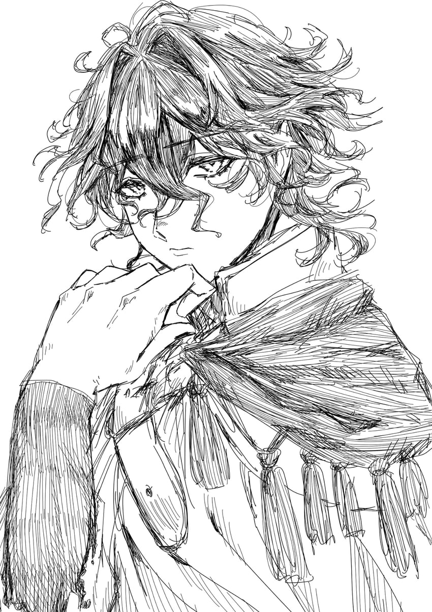 dante alighieri (fate and 1 more) drawn by hiriralyra