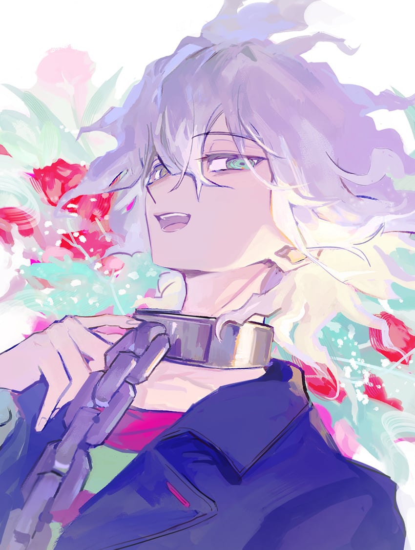 komaeda nagito (danganronpa and 1 more) drawn by maumaujanken