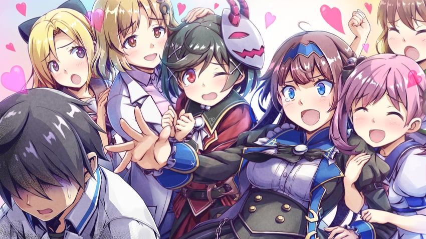 kamizono shinobu and kamizono maya (gal gun and 2 more)