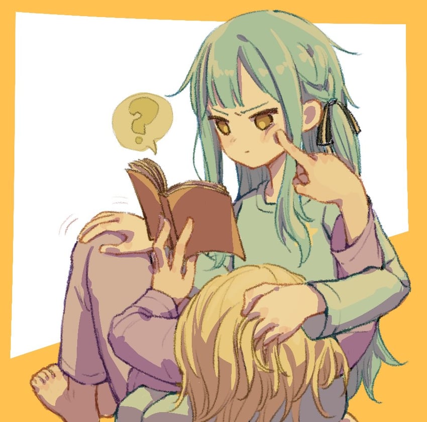 togawa sakiko and misumi uika (bang dream! and 1 more) drawn by himmel_(keine_haare)