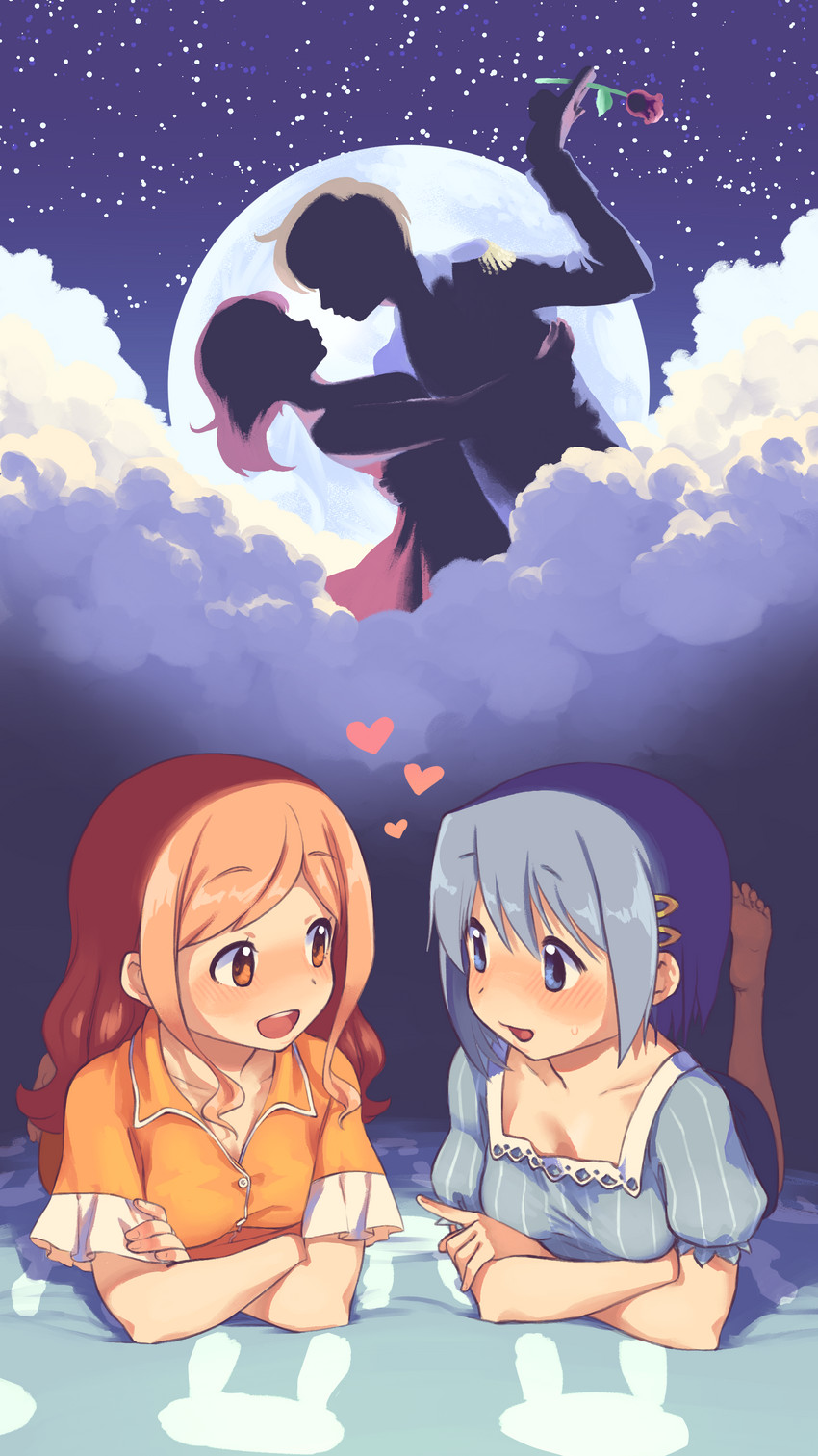 miki sayaka and eri aimi (mahou shoujo madoka magica and 1 more) drawn by gloamy