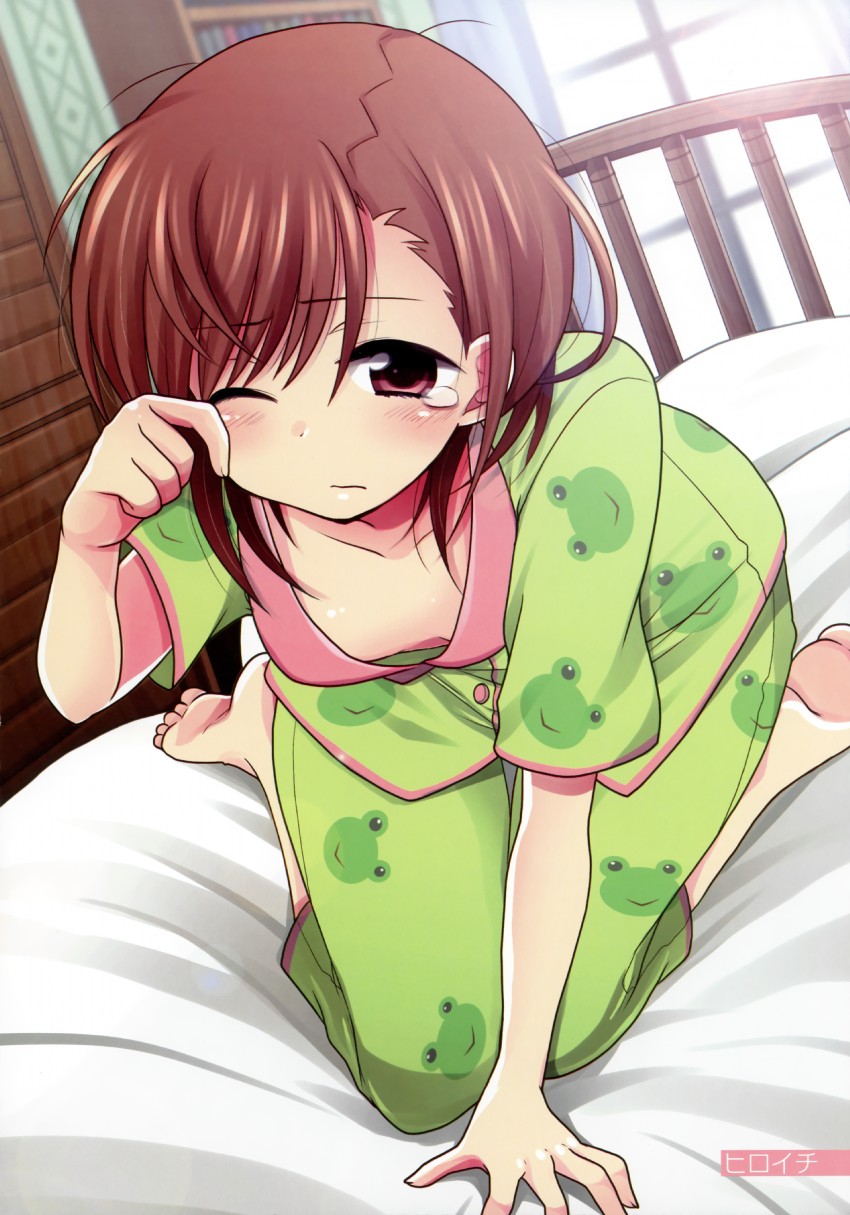 misaka mikoto and gekota (toaru majutsu no index and 1 more) drawn by hiroichi