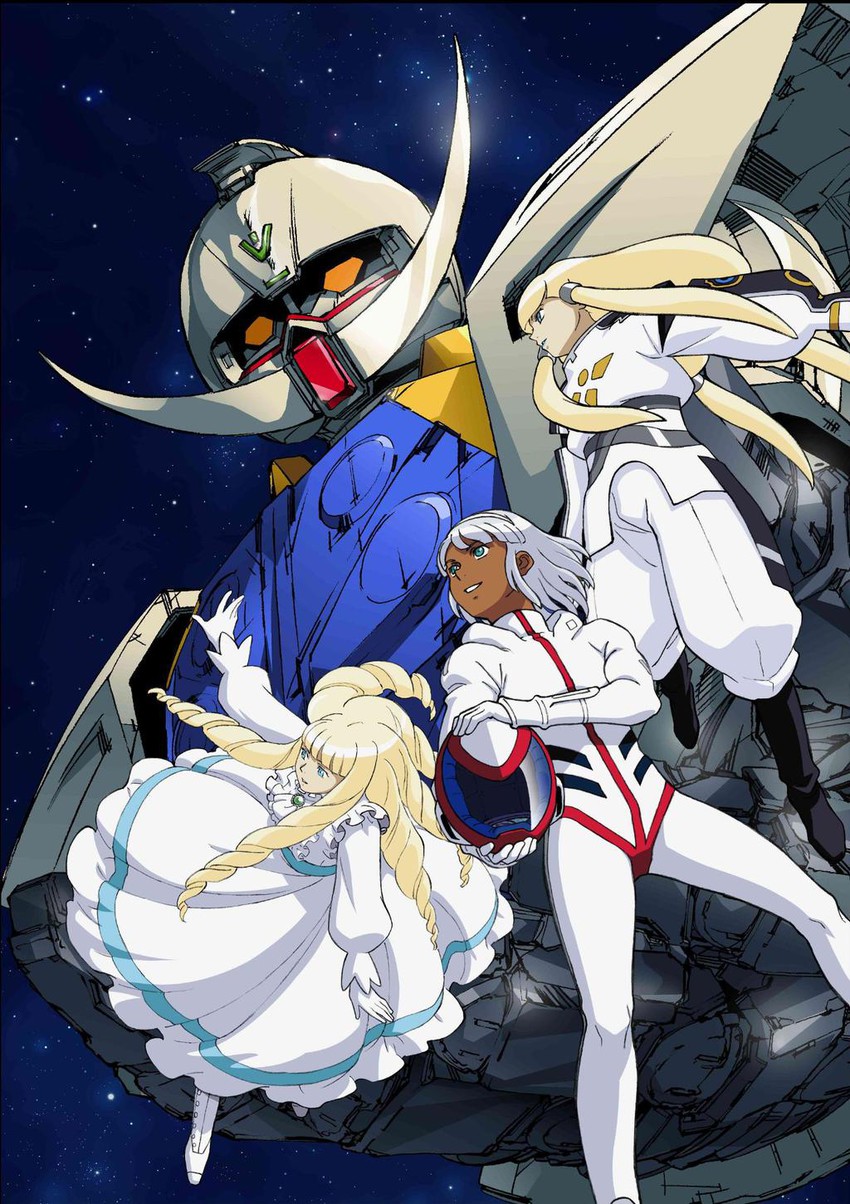 turn a gundam, loran cehack, dianna soreil, and kihel heim (gundam and 1 more)