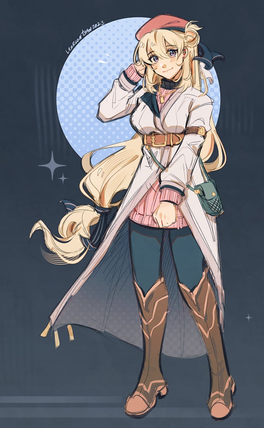 agnes claudel (eiyuu densetsu and 2 more) drawn by leorlontyan