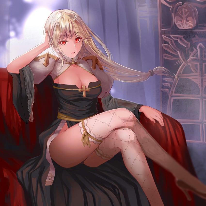 arch bishop and margaretha sorin (ragnarok online) drawn by sail_(sail-away)