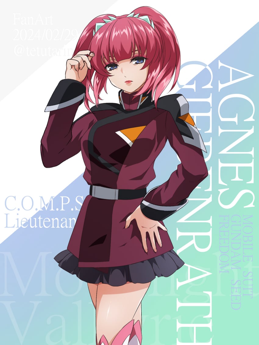 agnes giebenrath (gundam and 2 more) drawn by uemu