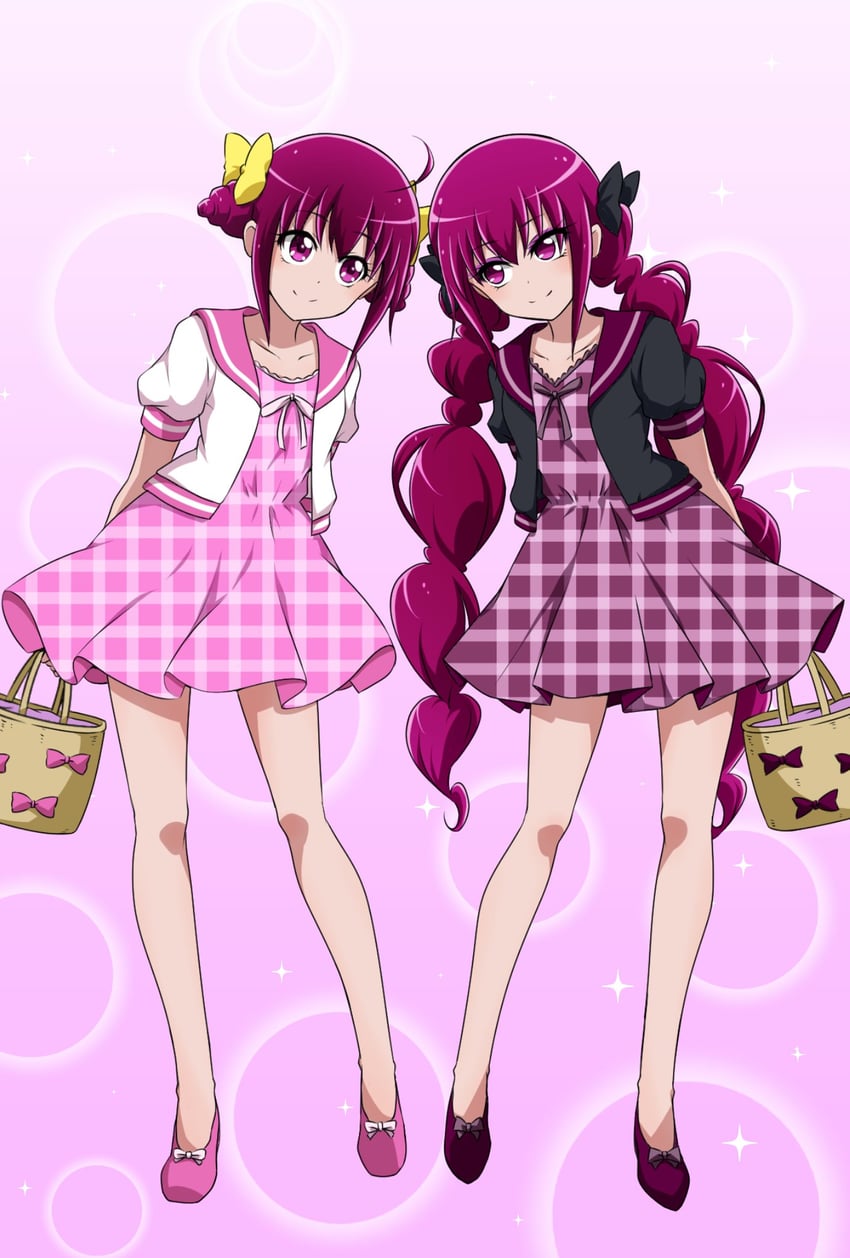 hoshizora miyuki and bad end happy (precure and 1 more) drawn by nita_(onakatohoppe)