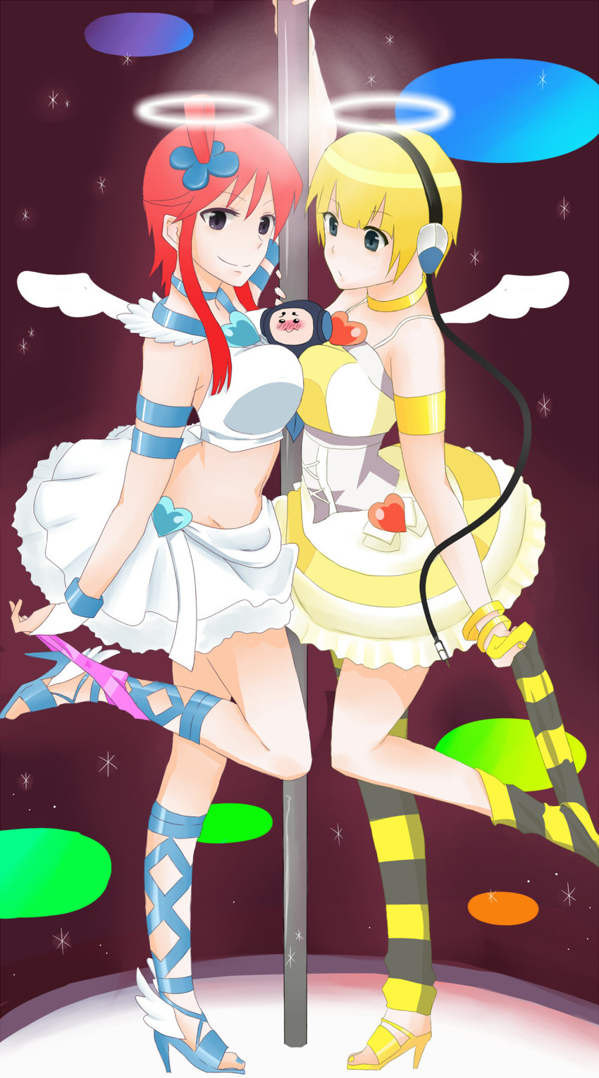 skyla and elesa (pokemon and 2 more) drawn by doitumokoitumo