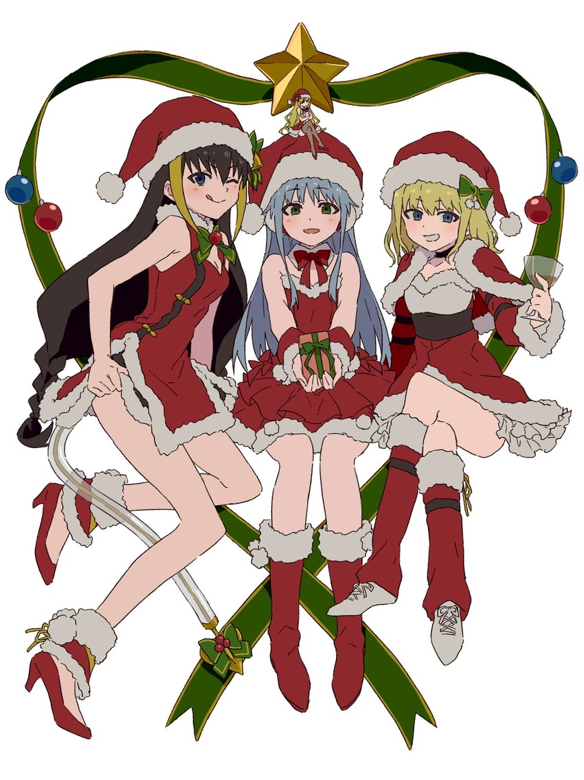 index, othinus, lessar, and leivinia birdway (toaru majutsu no index and 1 more) drawn by teruya_(6w6y)