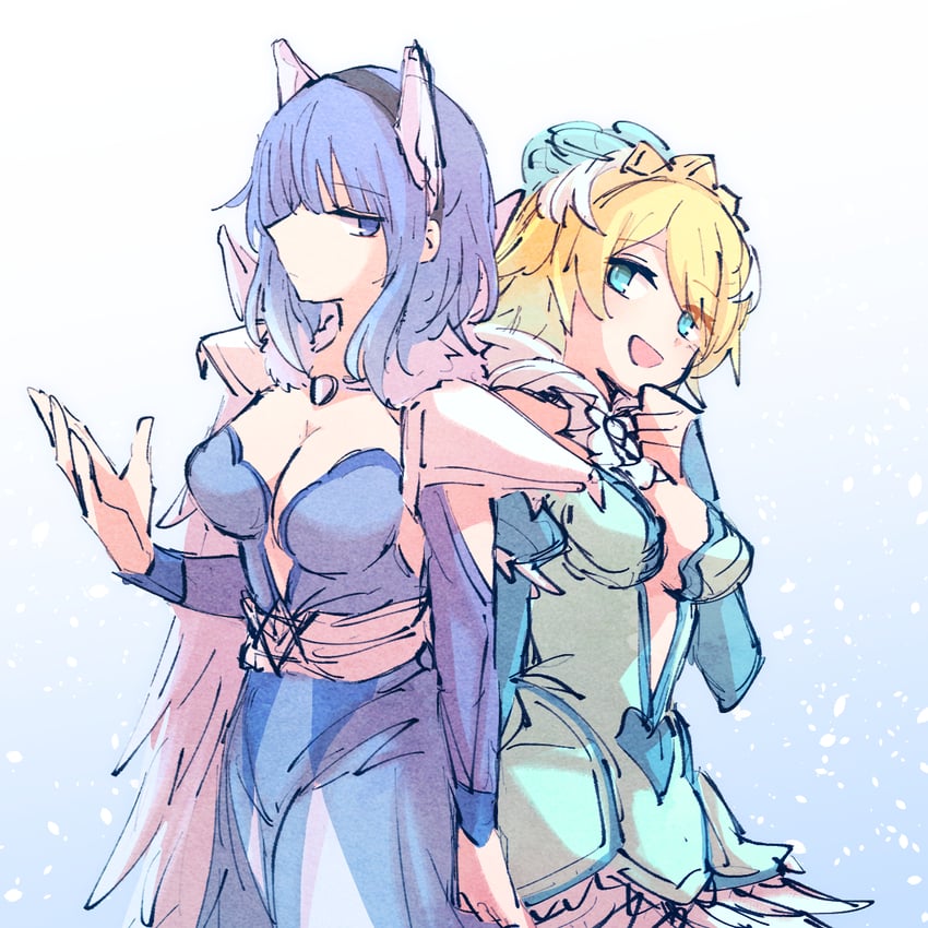 fjorm and nifl (fire emblem and 1 more) drawn by alonemistrist