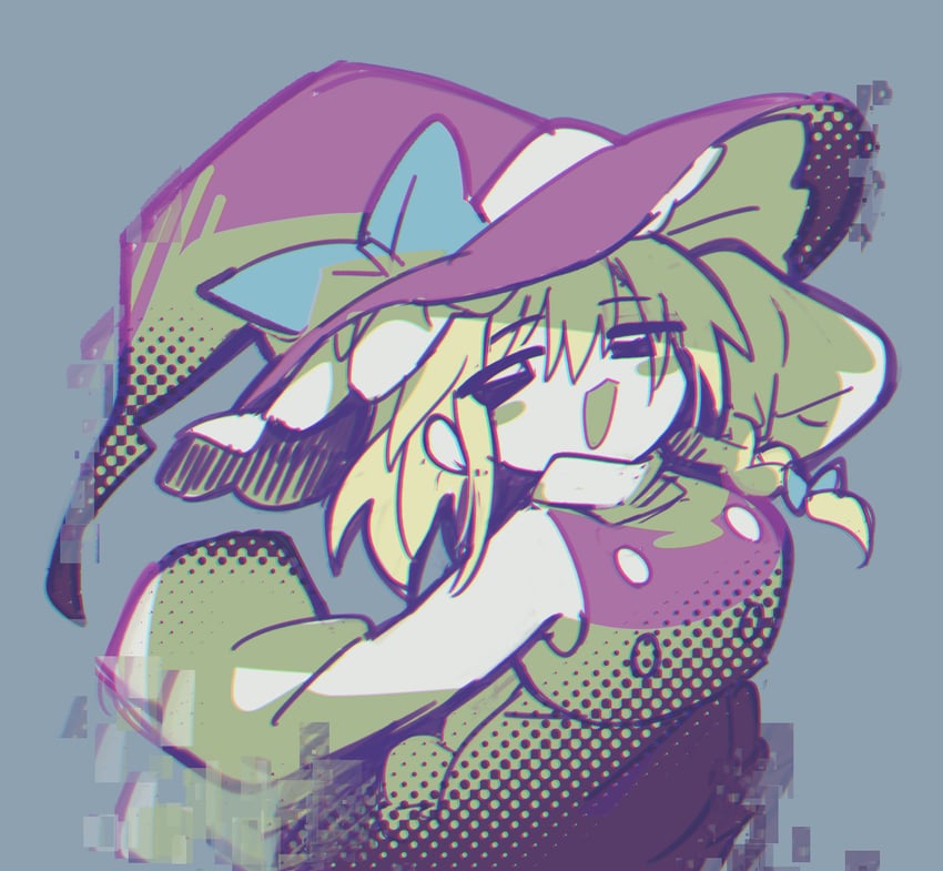 kirisame marisa and yuuhi (touhou and 1 more) drawn by misosiru_0224