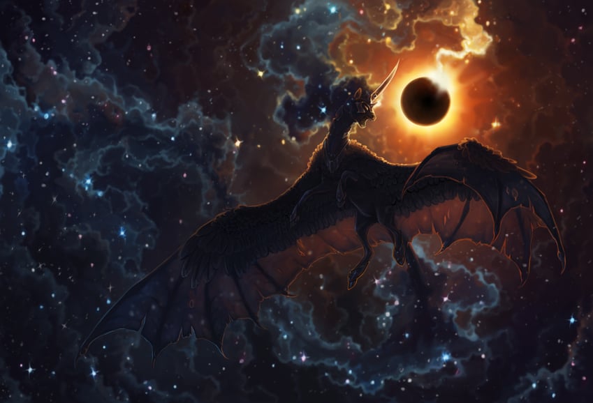 princess luna and nightmare moon (my little pony and 1 more) drawn by turnipstewdios