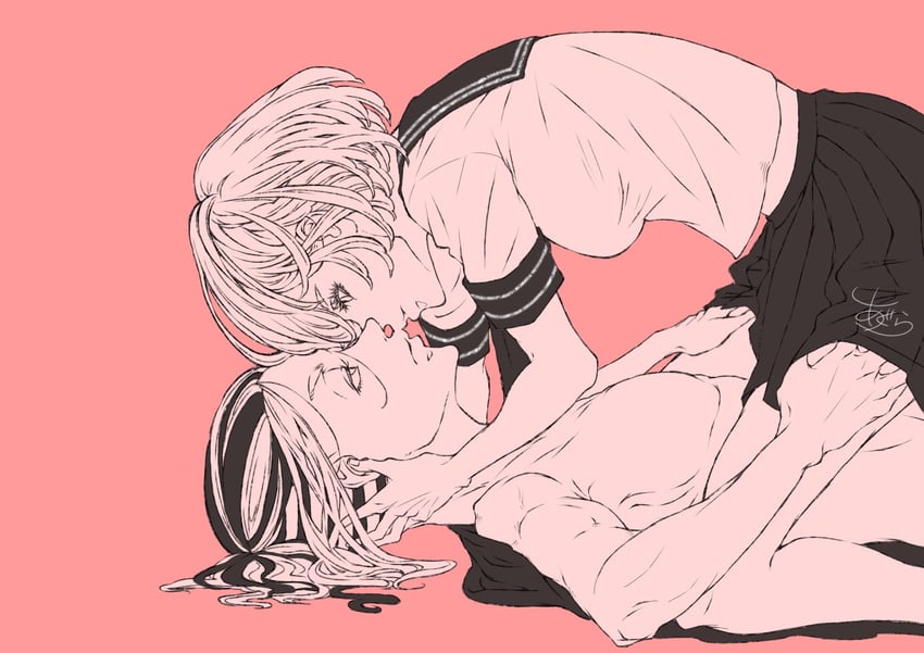 akashi senju and imaushi wakasa (tokyo revengers) drawn by aggggra