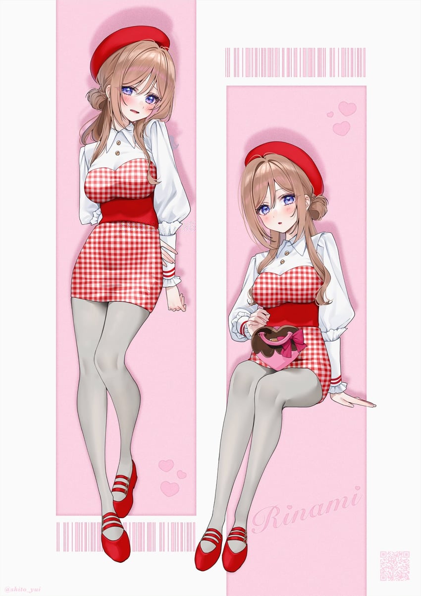 himesaki rinami (idolmaster and 2 more) drawn by yuuyu_(moco20111115)