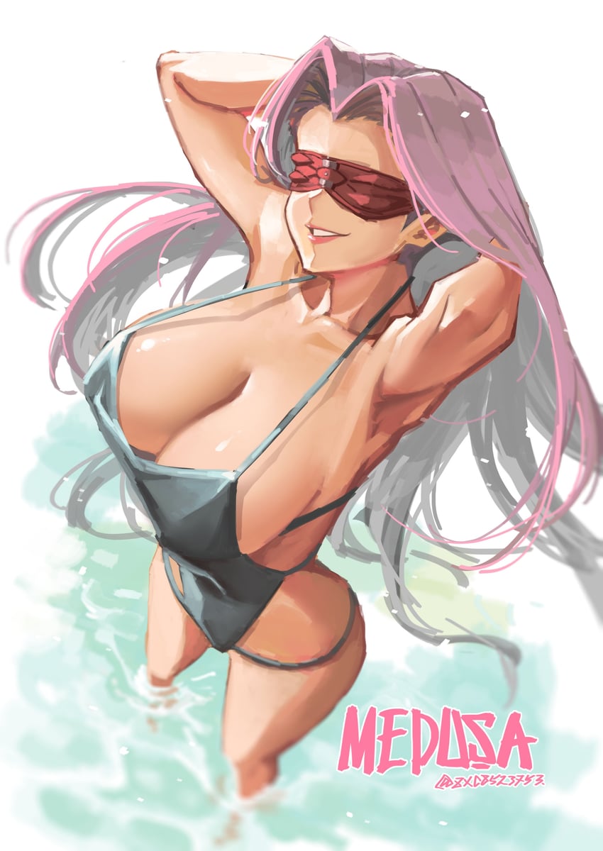 medusa (fate and 1 more) drawn by zuoteng_lucha