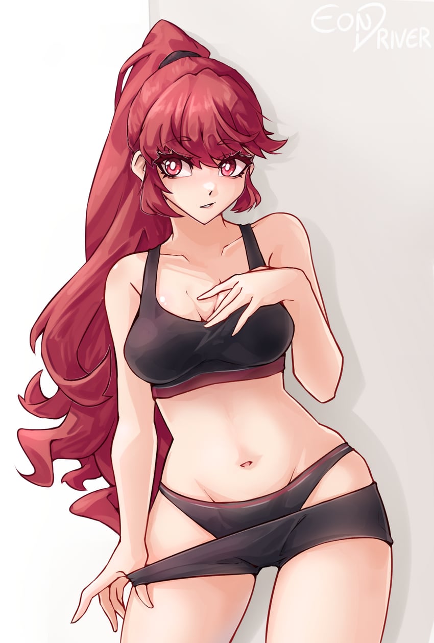yoshizawa kasumi (persona and 2 more) drawn by eondriver