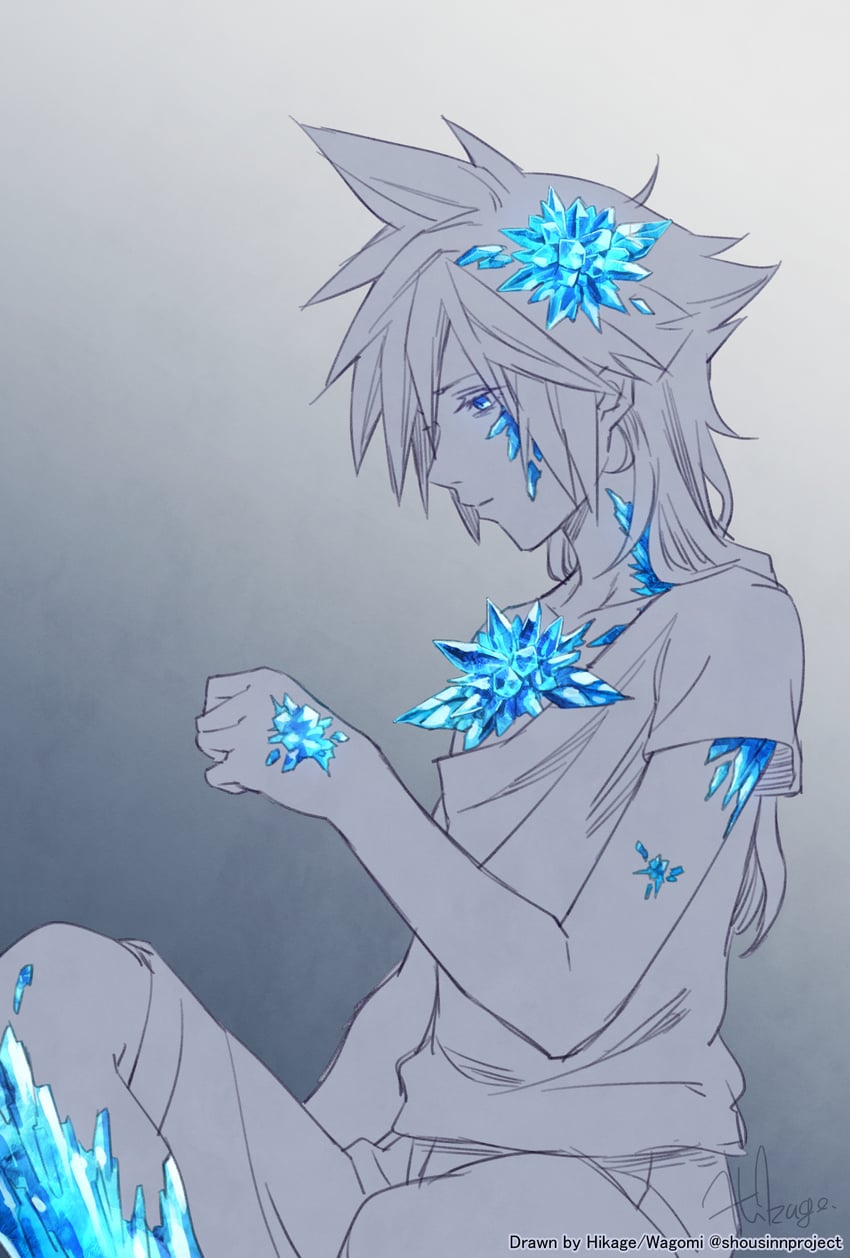sora (kingdom hearts and 1 more) drawn by banana_gyuunyuu