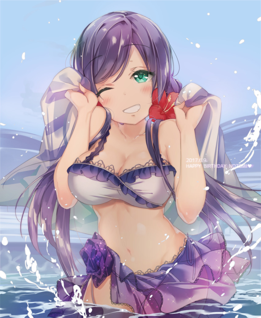 tojo nozomi (love live! and 1 more) drawn by micopp
