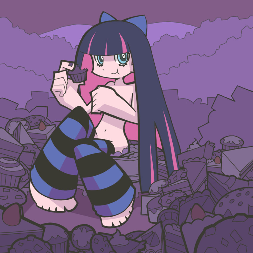 stocking (panty & stocking with garterbelt) drawn by orz_(orz57)