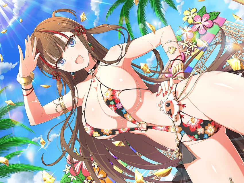 toki (senran kagura and 1 more) drawn by yaegashi_nan