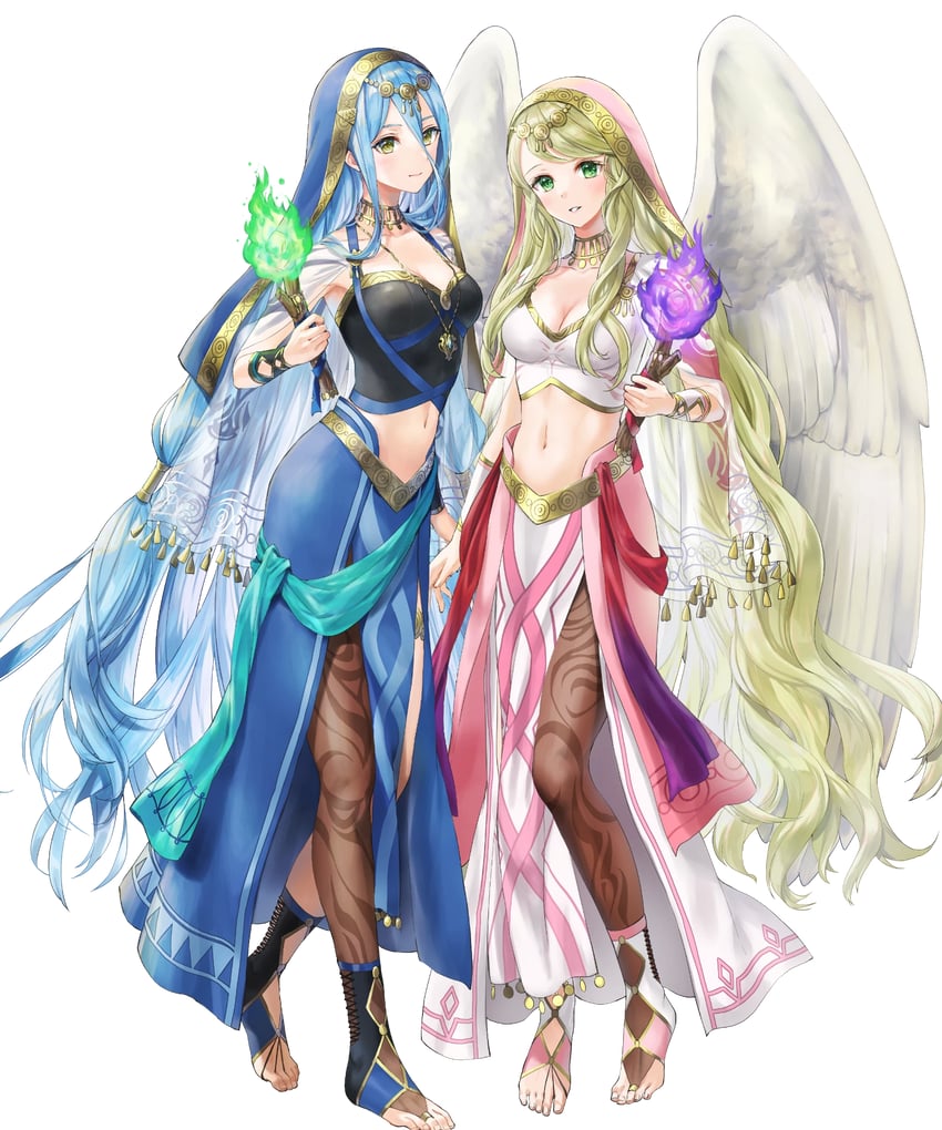 azura and leanne (fire emblem and 3 more) drawn by kaya8