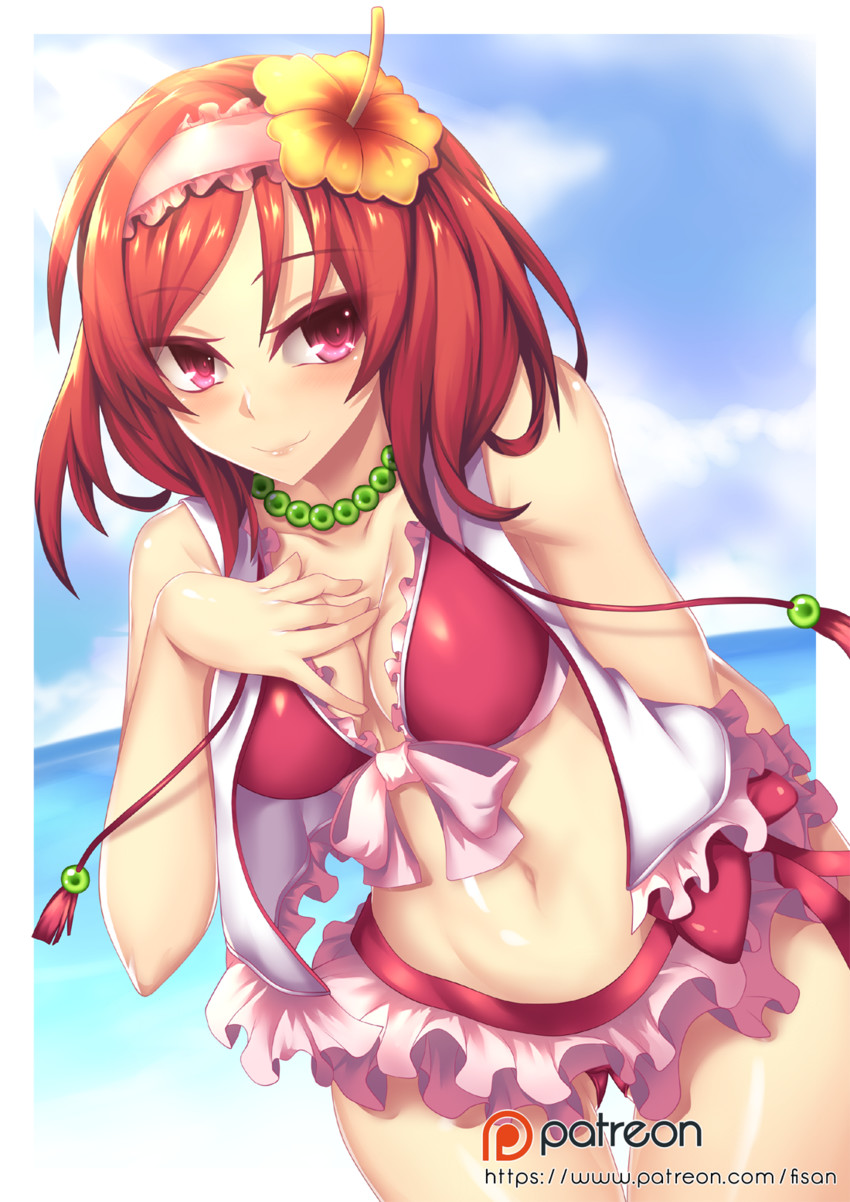 nishikino maki (love live! and 1 more) drawn by fi-san