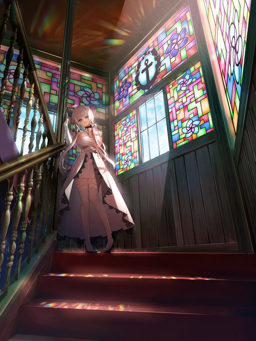 illustrious (azur lane) drawn by skoll_world and smile_(qd4nsvik)