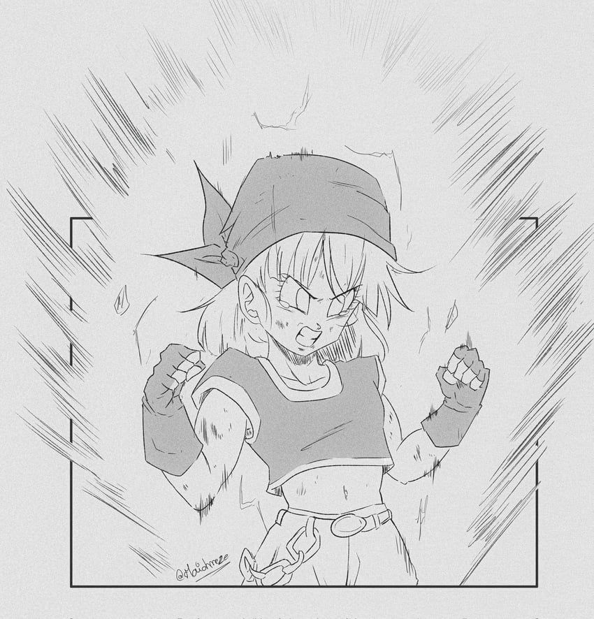 pan (dragon ball and 1 more) drawn by maiohneze