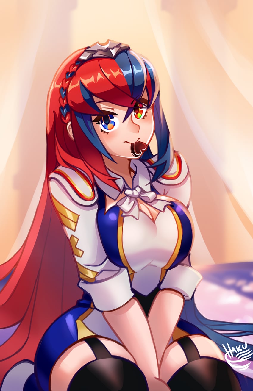 female alear (fire emblem and 1 more) drawn by hakuramen