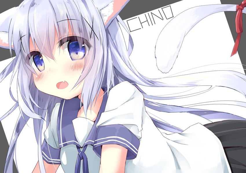 kafuu chino (gochuumon wa usagi desu ka?) drawn by kouda_suzu