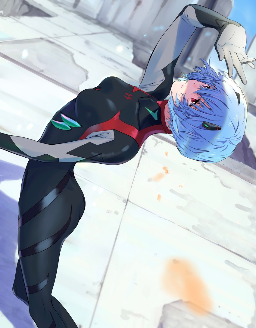 ayanami rei (neon genesis evangelion and 2 more) drawn by sawada2