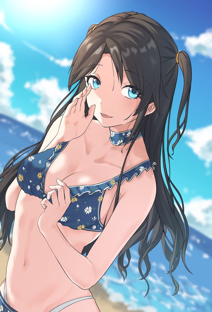 mitsumine yuika (idolmaster and 1 more) drawn by shignonpencil