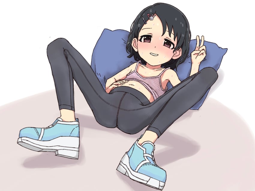 sasaki chie (idolmaster and 2 more) drawn by sabuakadeath