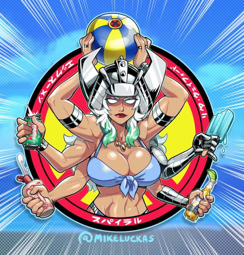 spiral (marvel and 1 more) drawn by mike_luckas