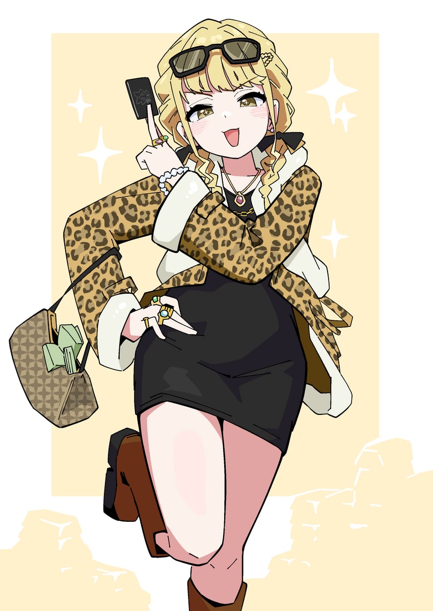 fujita kotone (idolmaster and 1 more) drawn by ohgi910