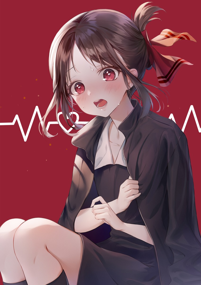 shinomiya kaguya (kaguya-sama wa kokurasetai ~tensai-tachi no renai zunousen~) drawn by mingchun