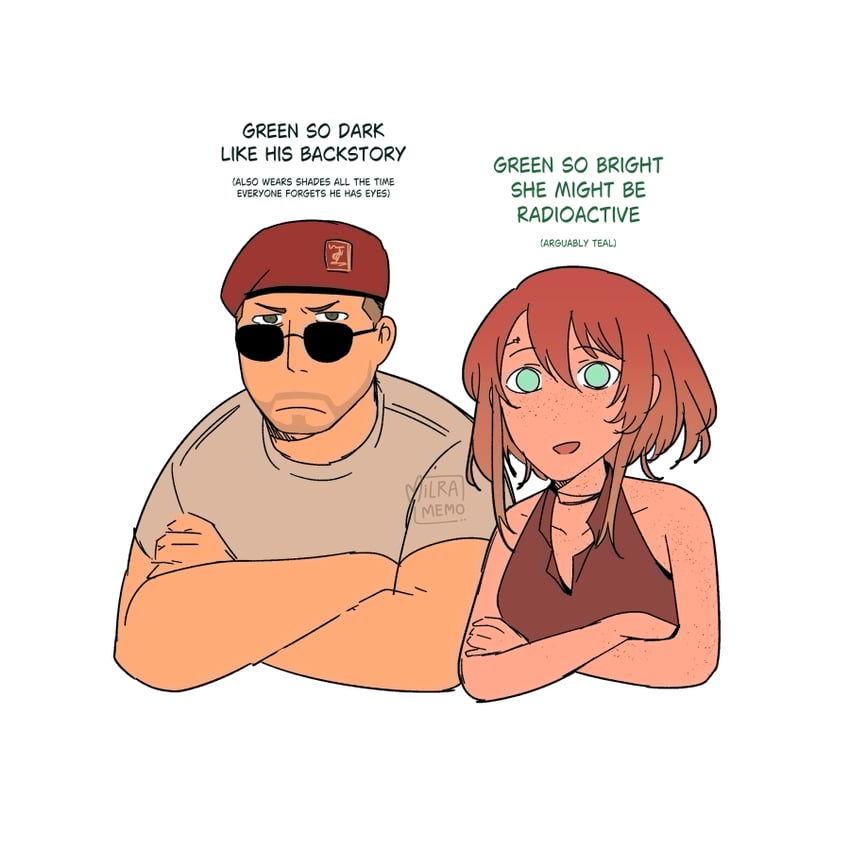 courier, noelle rutherford, and craig boone (fallout and 1 more) drawn by milramemo