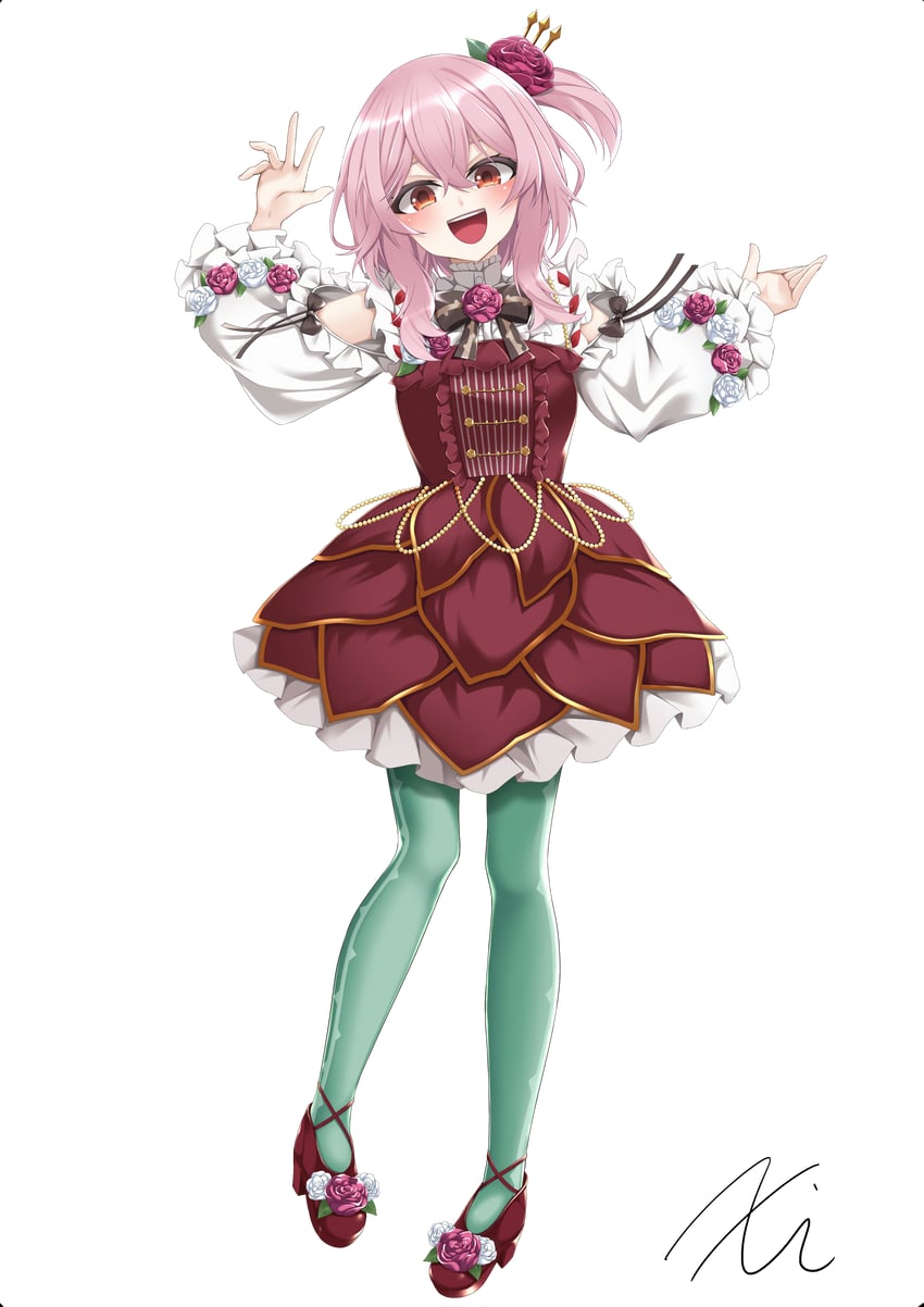 rosemi lovelock (nijisanji and 1 more) drawn by x_kw_ix