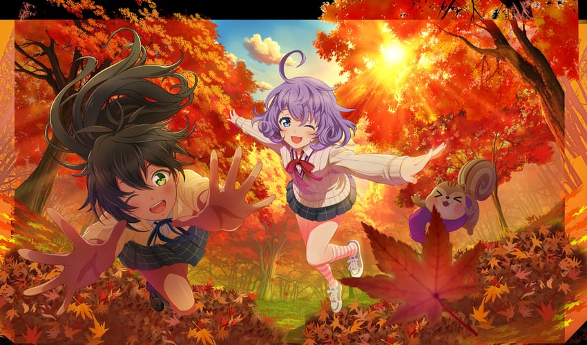 asada aoi and akino komugi (cinderella series and 1 more)