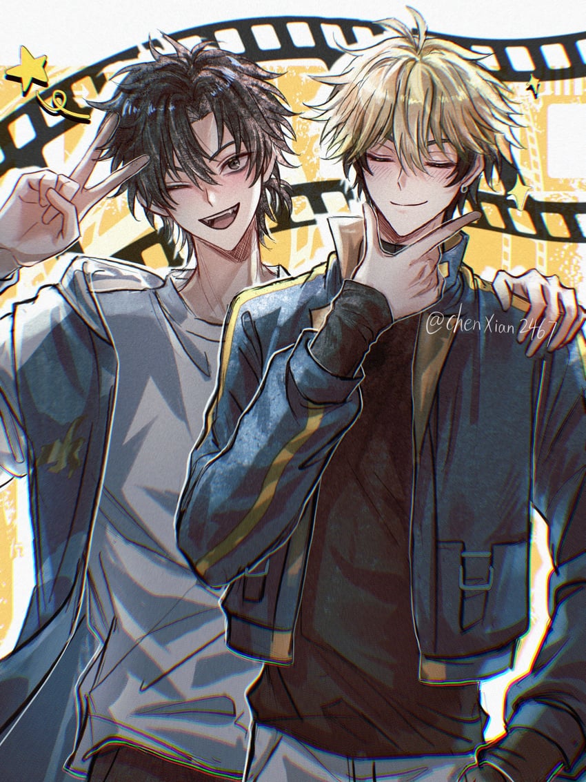 cheng xiaoshi and xia fei (shiguang dailiren) drawn by yuxianchen
