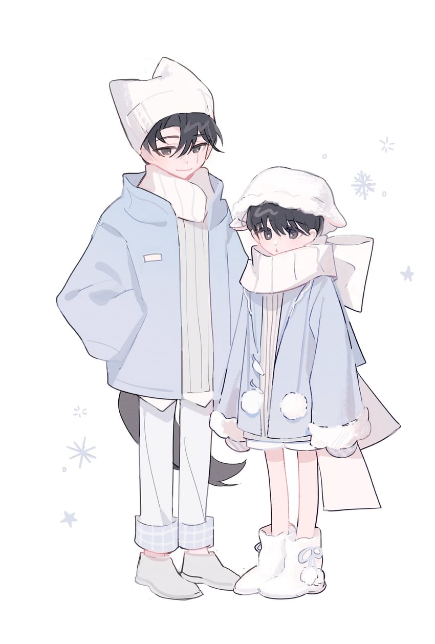 kim dokja and yoo joonghyuk (omniscient reader's viewpoint) drawn by ya_qaq